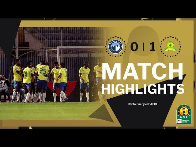 HIGHLIGHTS | Pyramids FC  Mamelodi Sundowns | Matchday 4 | 2023/24 #TotalEnergiesCAFCL