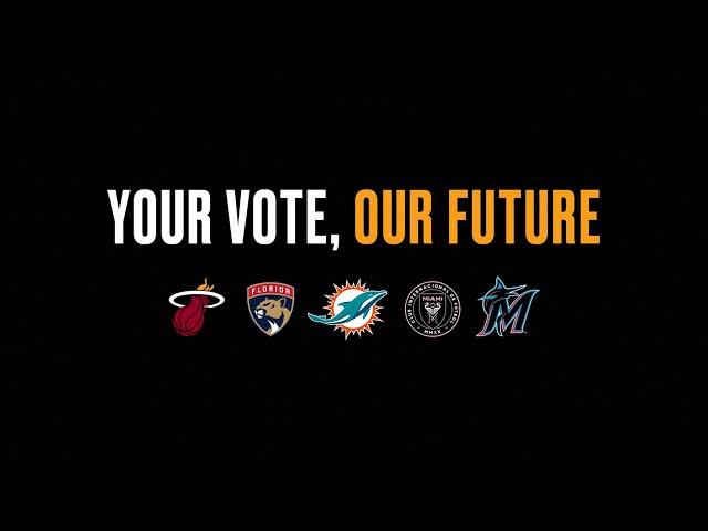 Your Vote, Our Future: A South Florida sports initiative