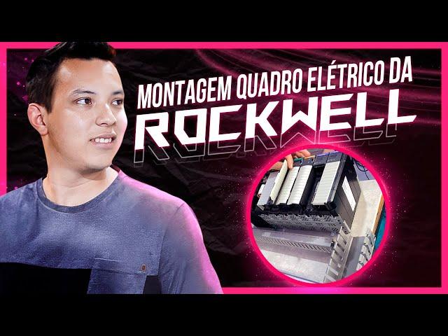 MONTAGEM DO CLP ROCKWELL CONTROLLOGIX NO QUADRO ELÉTRICO | AUTOMAÇÃO INDUSTRIAL | PAULO SANTIAGO