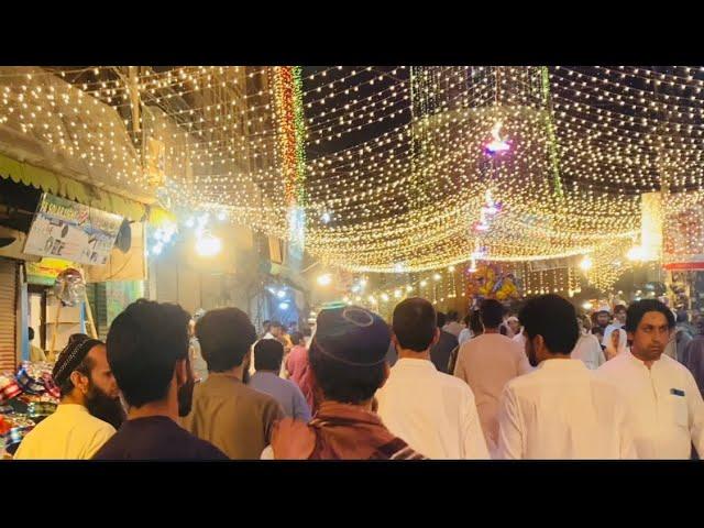 Eid Milad un Nabi Sub ko Mubarak Ho️-Decorated Peshawar City-9 October 2022 -Zahid Khan official…