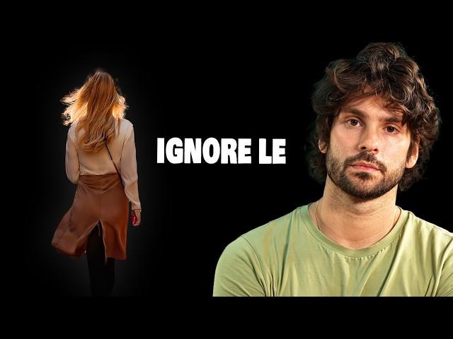 Que se passe t'il dans la tête d'un homme évitant quand tu l'ignores ?