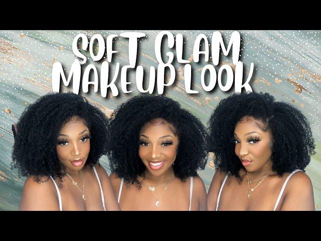 SOFT GLAM MAKEUP LOOK | GLOWY SLAY | ItMustBeKy