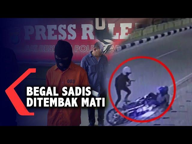 Begal Sadis Ditembak Mati