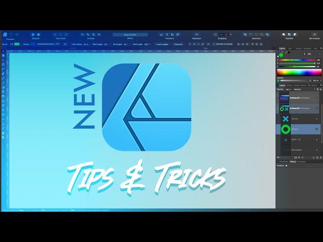 5 New Tips & Tricks for Affinity Designer