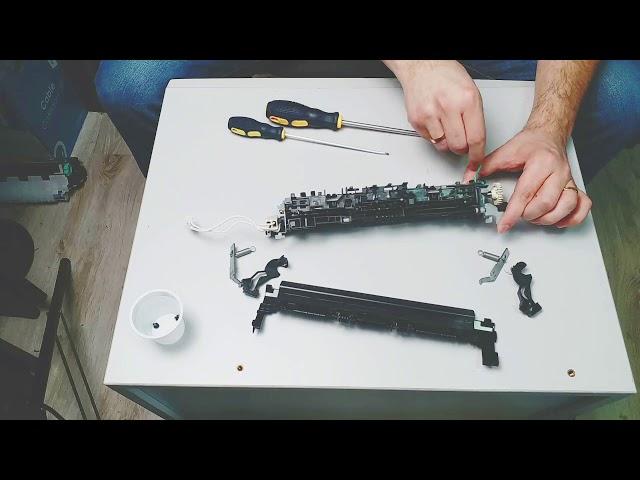 How to replace fuser film on Hp M127