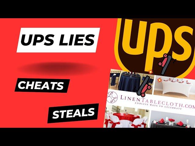 UPS Lies, Cheats and Steals from its Shippers. Here's proof.