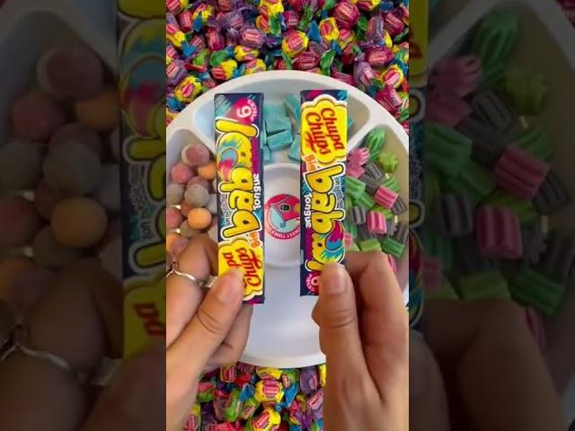 ASMR Bubblegum Platter #shorts #short #asmr #bubblegum #platterwithsweets #candyfunhouse