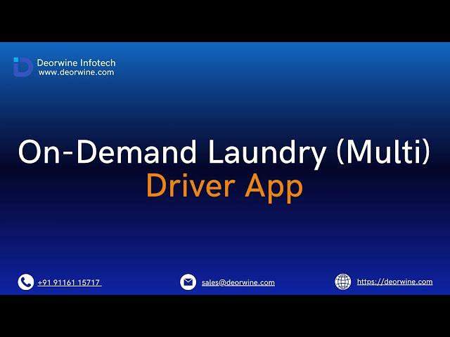 On Demand Driver Logistics App Development