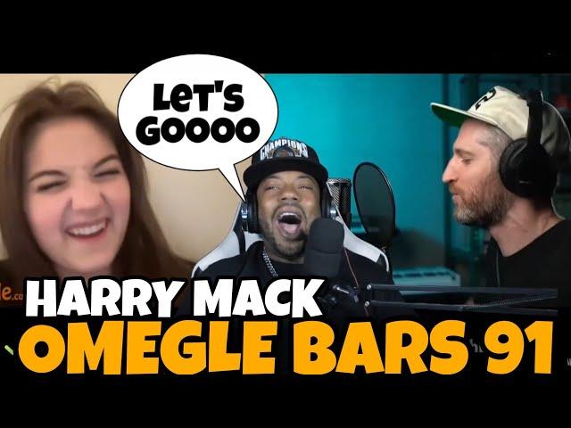 This Had Me Hype | Harry Mack Omegle Bars 91 (REACTION)