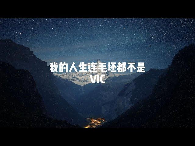 我的人生连毛坯都不是（妈 我好累） VIC ·媽我好累 沒告訴你我一直早起晚睡·