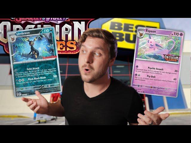 Hunting for *EXCLUSIVE* Obsidian Flames: Espeon & Umbreon Promo