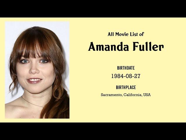 Amanda Fuller Movies list Amanda Fuller| Filmography of Amanda Fuller