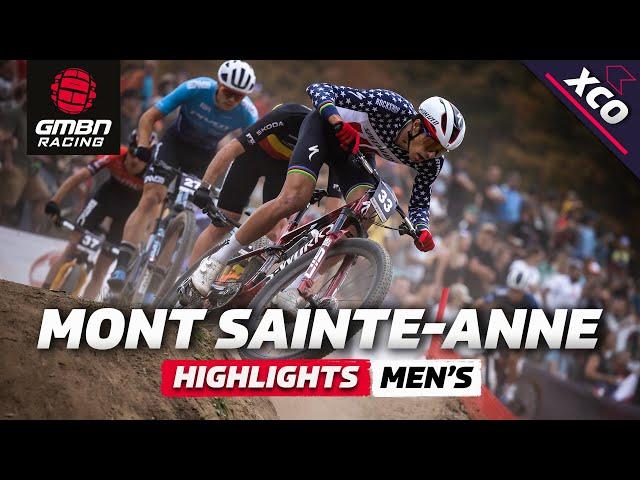 Mont Sainte-Anne Elite Men's Cross Country | XCO Highlights