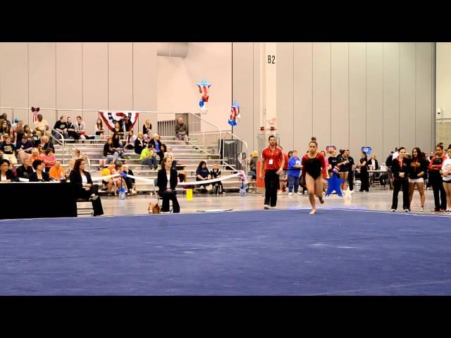 Nicole Shapiro  - 2012 JO Nationals, Floor Exercise