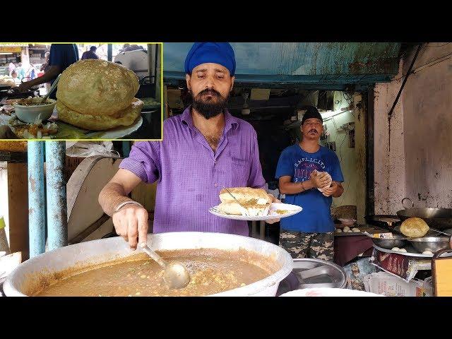 SETHI BROTHERS BHATURE CHOLE\PURI CHOLE IN MUMBAI | INDIAN STREET FOOD