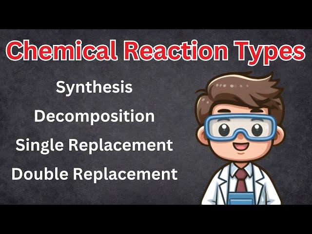 How to Identify Types of Chemical Reactions Made EASY! | Tadashi Science