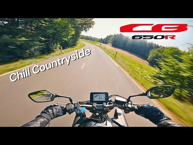 2024 Honda CB650R | Slovenian Countryside POV Ride | Beginner Rider