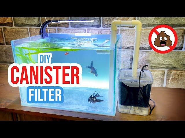 How to Make a DIY Canister Filter: The Ultimate Aquarium Filter Guide!