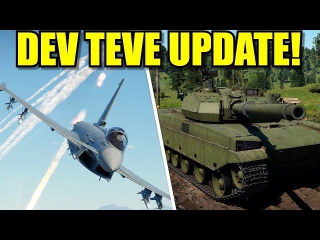 TEVE UPDATE NO DEV! NOVO TANQUE! F-18's mudaram! EUROFIGHTER com uma nova mecânica! - War Thunder