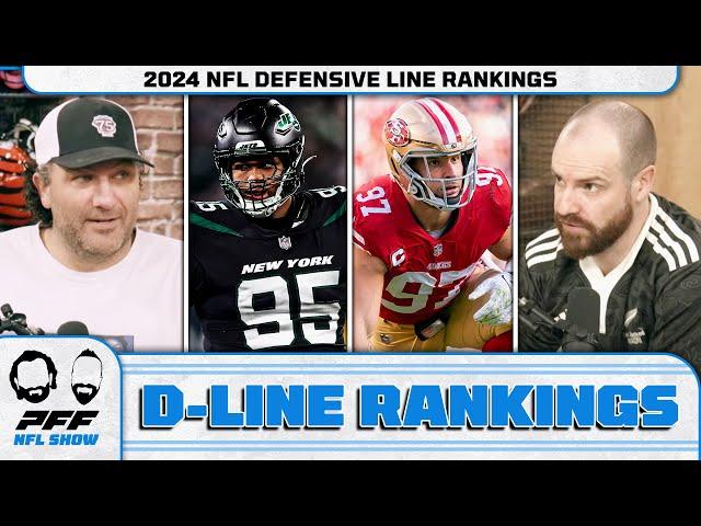 2024 NFL Defensive Line Rankings | PFF NFL Show