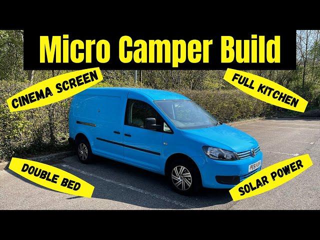 VW Caddy Maxi MICRO CAMPER van build