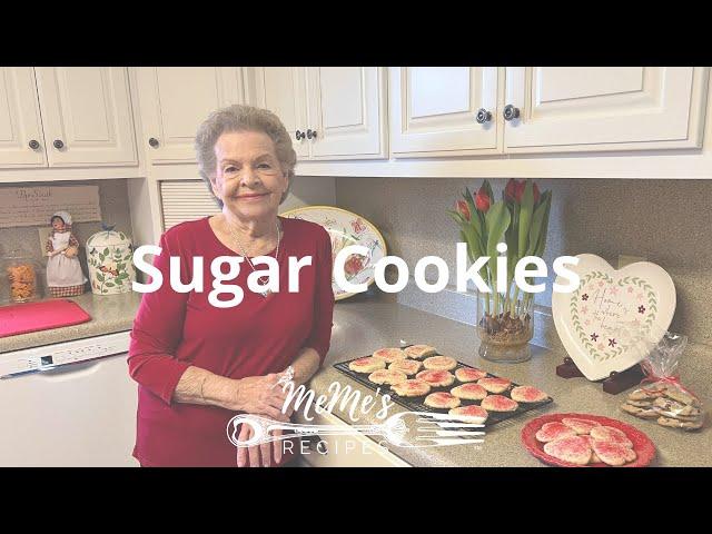 MeMe's Recipes | Sugar Cookies