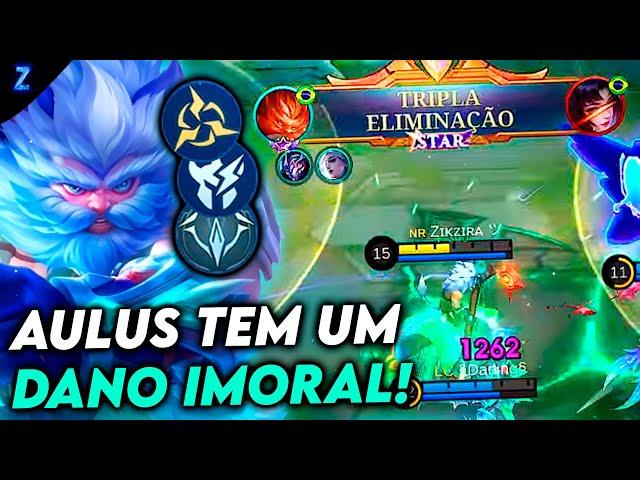 NOVA SKIN DA TEMPORADA 34 - AULUS GAMEPLAY | Mobile Legends