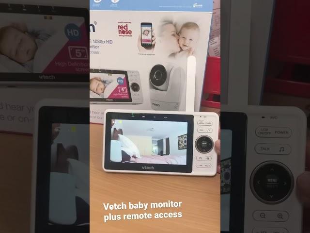 Vtech smart baby monitor with remote access #babymonitor #babyessential #wifi #remoteaccess