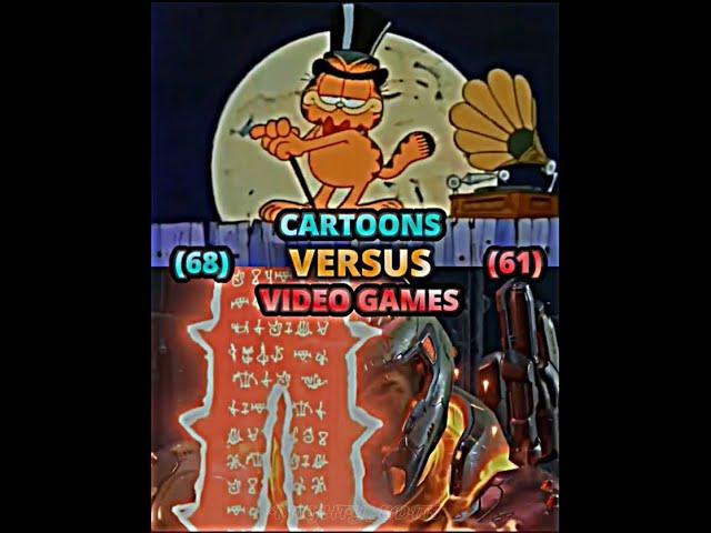 Cartoons vs Video games part 10 #meme #cartoons #videogames #trending #battle #edit #1v1 #vs #viral