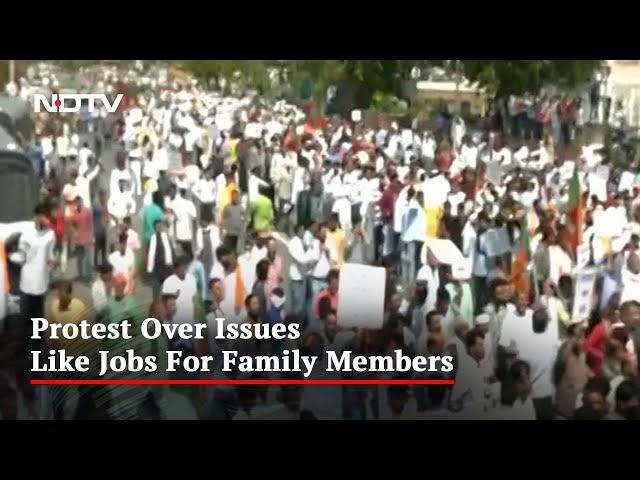 Batons, Barricades: Protest For Pulwama Widows' Turns Violent In Jaipur