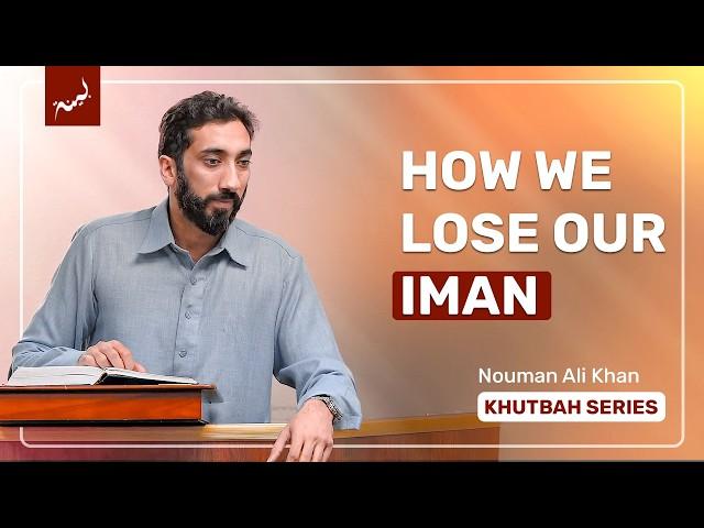 Falling Into Darkness on Judgment Day | Khutbah Highlight | Nouman Ali Khan