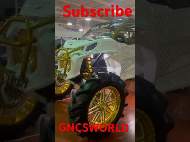 LV BUGGY #gncsworld#trending#ytshorts#lv#louisvuitton#americanforcewheels#gold#buggy#polaris#lifted