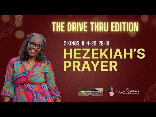 Bible Study 2 Kings 19 | Hezekiah's Prayer | 09.15.24 | ISSL