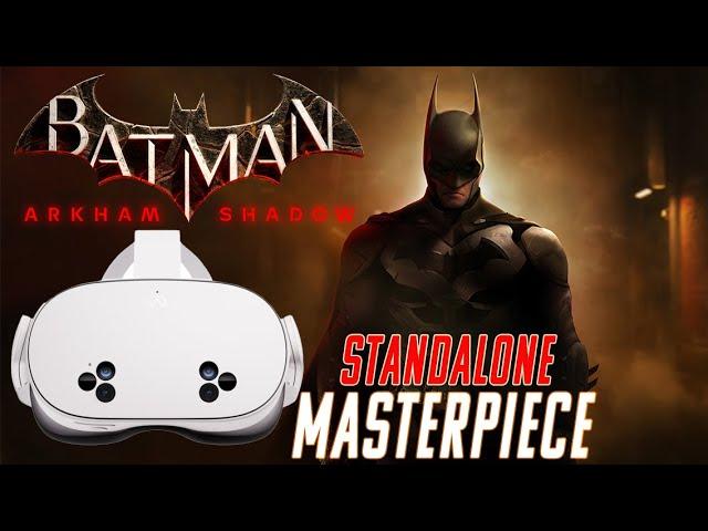 Masterpiece VR Gaming Batman Arkham Shadow on Meta Quest 3S Changes Everything!