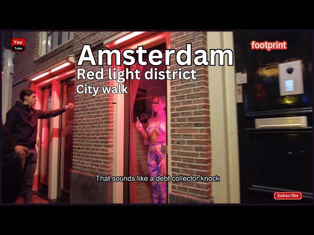 Amsterdam goes crazy at night 2023 | Red light district| city tour| partying