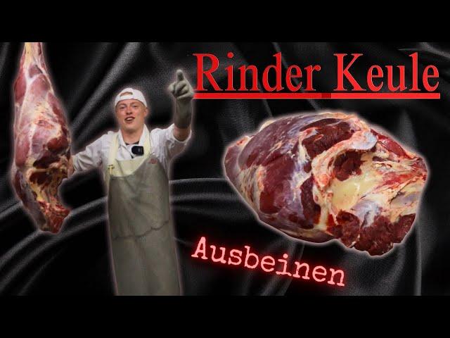 Die Rinderkeule (Knochenhaut) ausbeinen | So wird`s gemacht