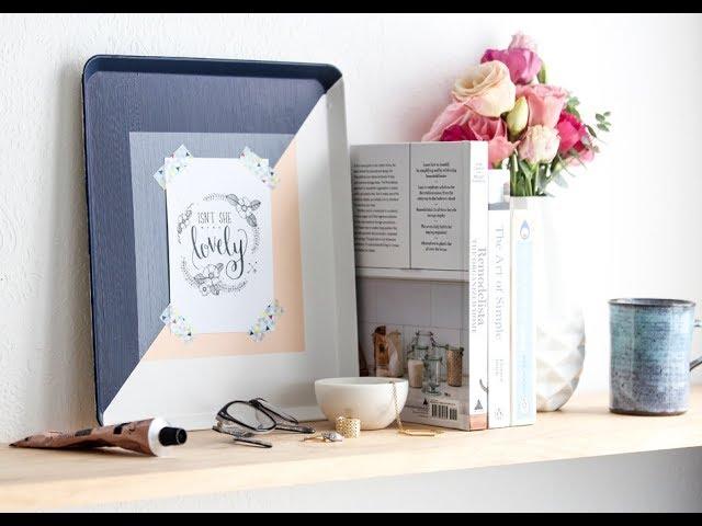 How to create a keepsake photo tray