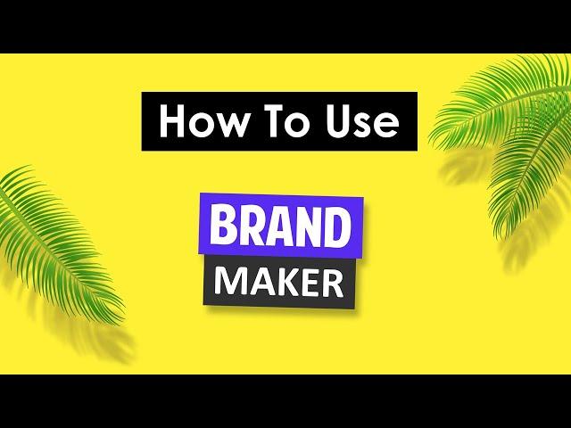 Brand Maker - How To Create Brand Identity