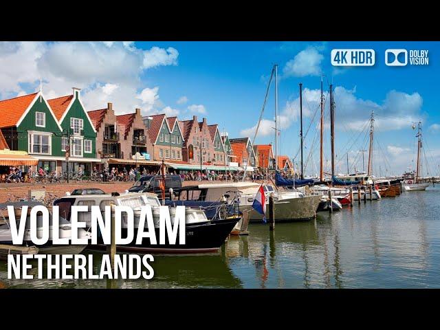 Volendam, Traditional Dutch Fishing Village -  Netherlands [4K HDR] Walking Tour