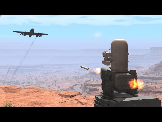 Air Defense Takedowns (BeamNG Warfare) | BeamNG.drive