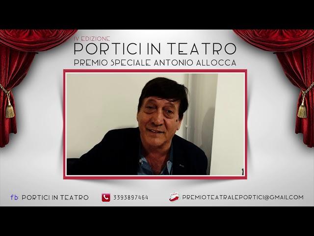 Tony Sperandeo In bocca al lupo PORTICI IN TEATRO - Premio teatrale nazionale IV edizione