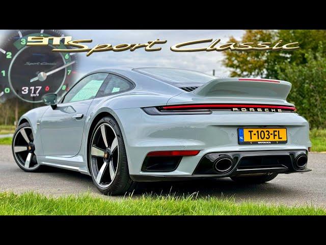 PORSCHE 992 SPORT CLASSIC // 317KMH REVIEW on AUTOBAHN