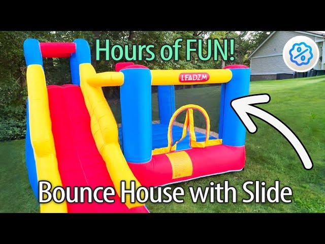 Inflatable Bounce House with Slide | Fun for Kids - Indoor & Outdoor Jumping Castle