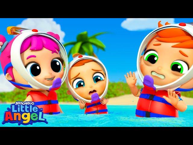 In The Big Blue Sea!  | Little Angel | Nursery Rhymes