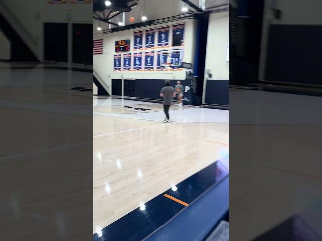 Courtside Training Session with Leo Svete Elite Basketball Trainer and Addison Malone D1 Basketball