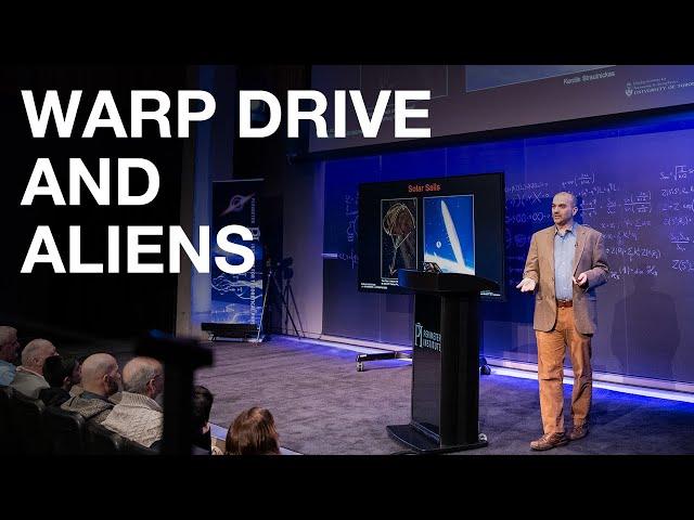 Warp Drive and Aliens: Bryan Gaensler Public Lecture