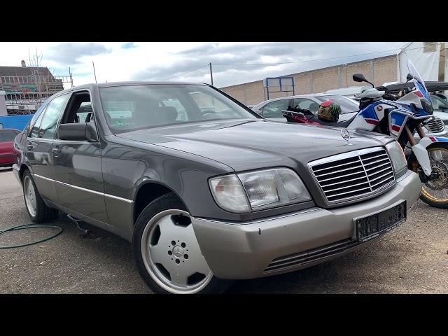 Mein Mercedes 500SE W140 ist totkrank