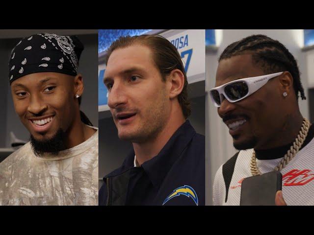 Chargers React To Week 10 Win vs Titans | LA Chargers