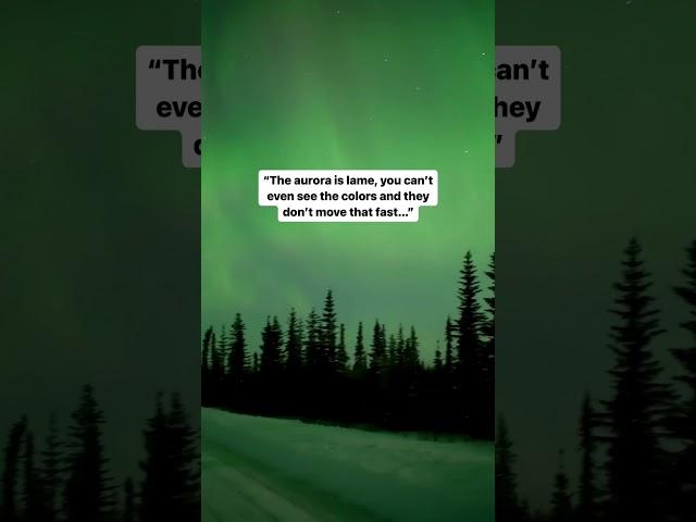 HUGE miscoception about the aurora borealis!