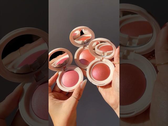 Swatching the new Rare Beauty Soft Pinch Powder Blushes!  // Makeup ASMR